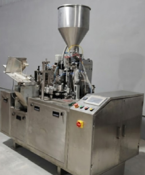 single head fully automatic linear tube filling machine